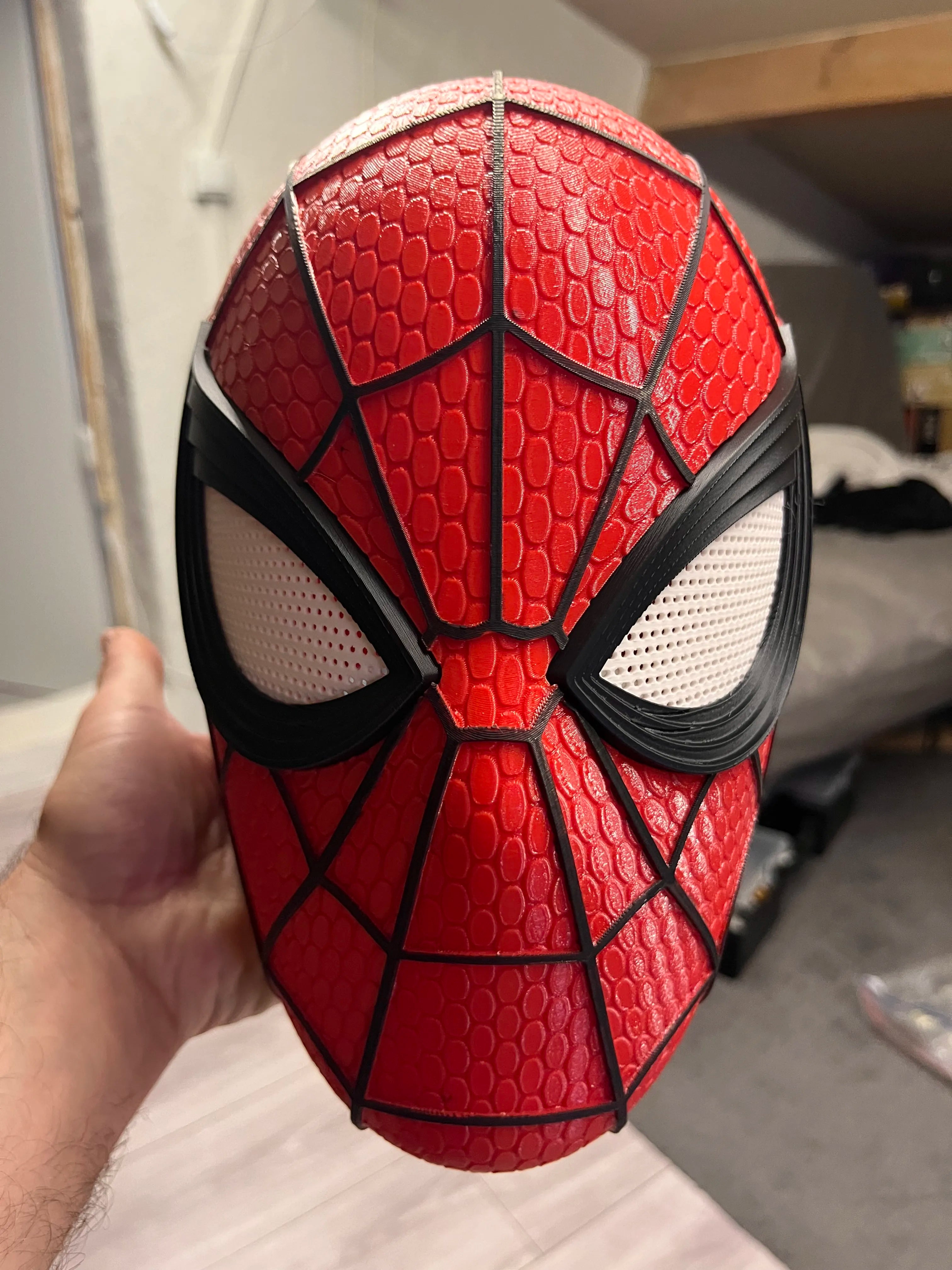 Spider-Man: Brand New Day Inspired Helmet – Marvel Superhero Cosplay Mask | Collectible Display Helmet