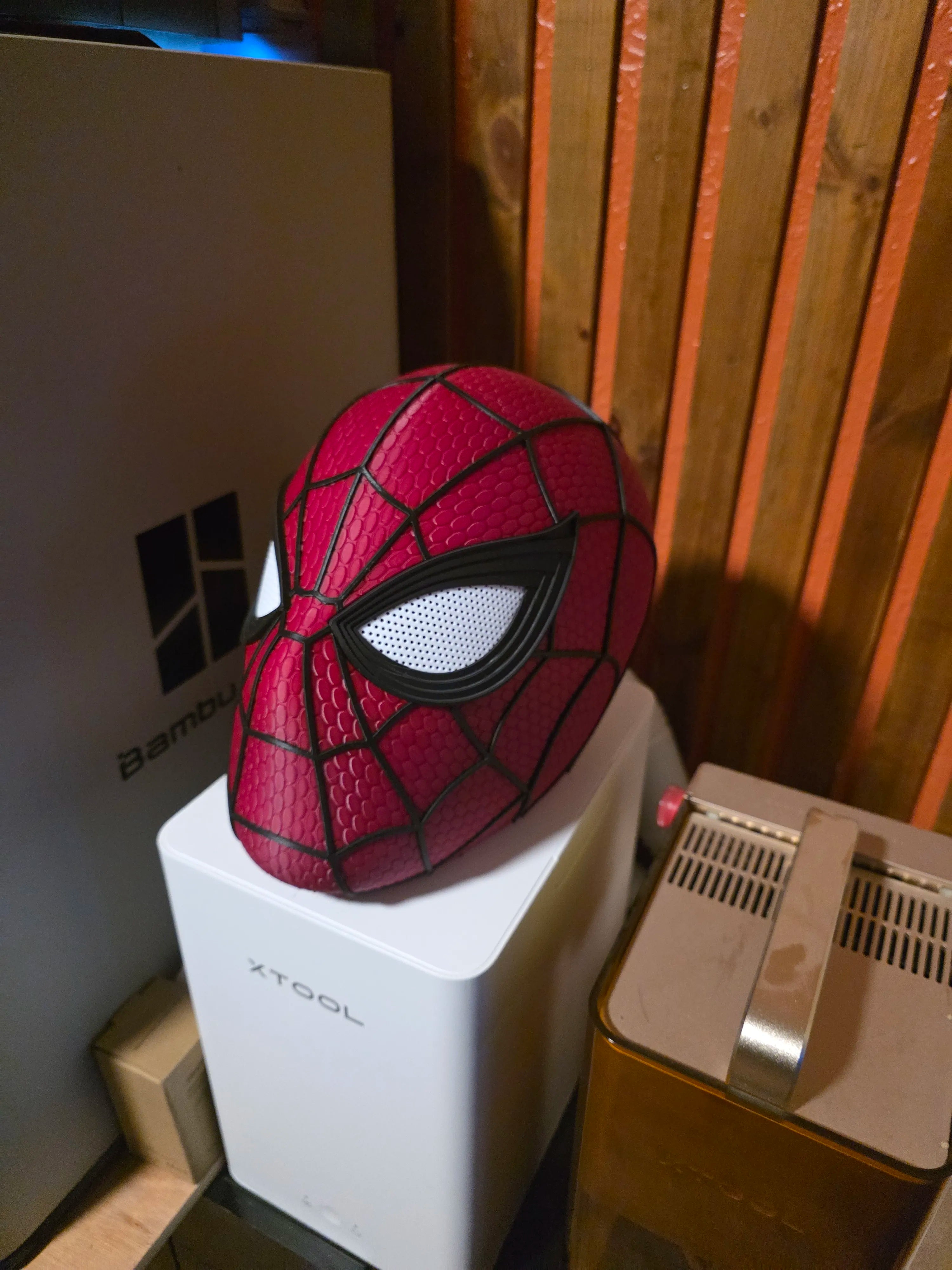 Spider-Man: Brand New Day Inspired Helmet – Marvel Superhero Cosplay Mask | Collectible Display Helmet