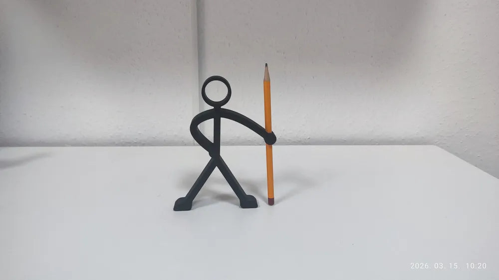 Stick Figure Pen & Pencil Holder 3 set – Funny Desk Organizer for Pens, Pencils & Markers, Creative Office & Home Desk Accessory