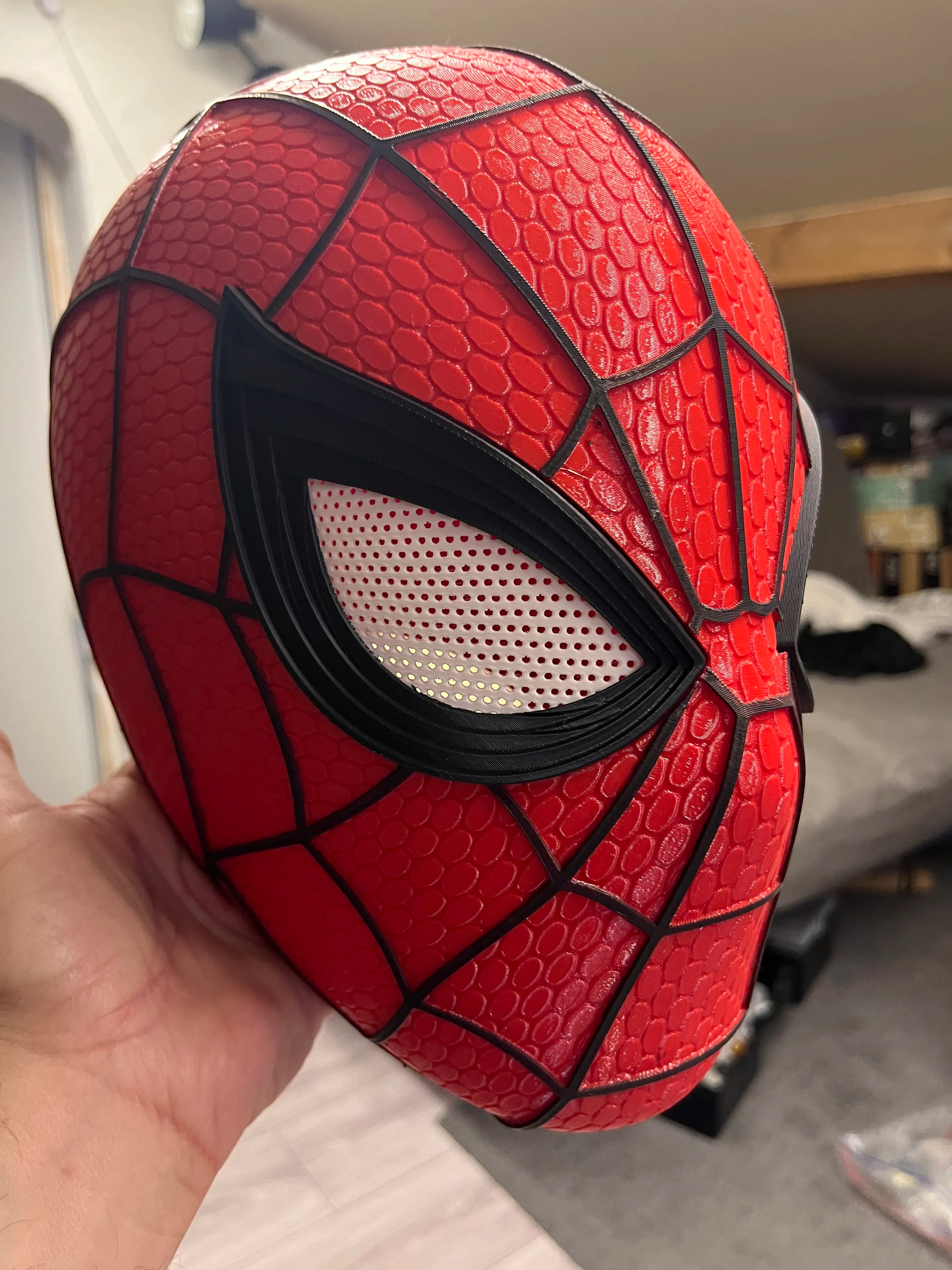Spider-Man: Brand New Day Inspired Helmet – Marvel Superhero Cosplay Mask | Collectible Display Helmet