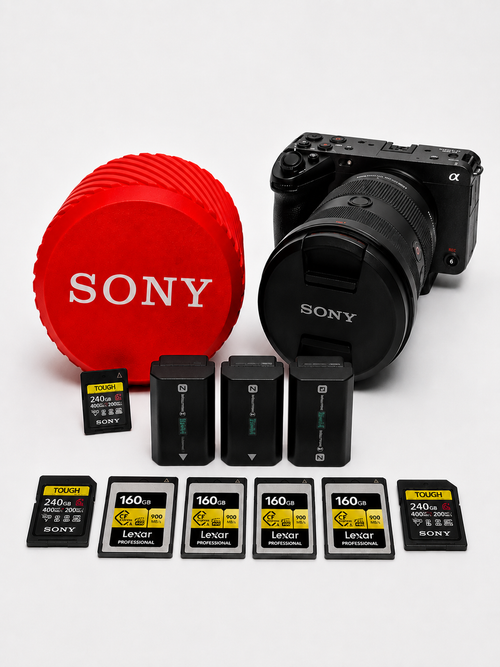 Sony NP-FZ100 Tough Battery &amp; Memory Card Storage Case for 3 Battery 4 Express card and 3 Type A And B -card