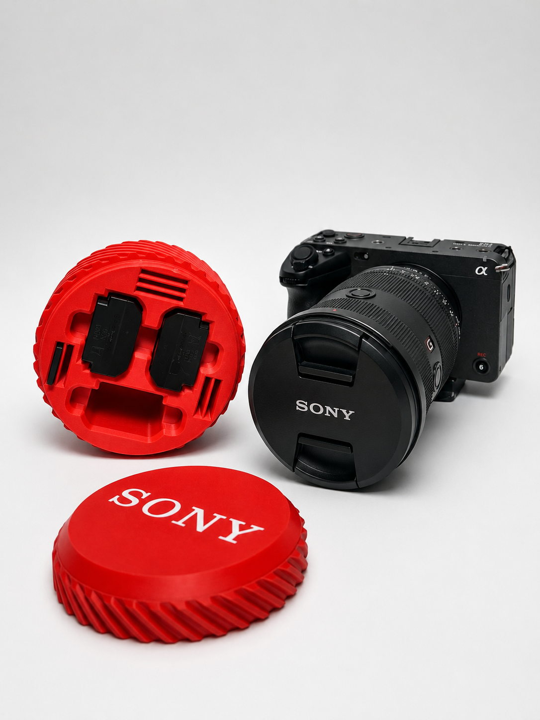 Sony NP-FZ100 Tough Battery &amp; Memory Card Storage Case for 3 Battery 4 Express card and 3 Type A And B -card